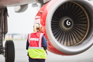 ramp agent in front of turbine