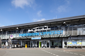 main entrance of terminal